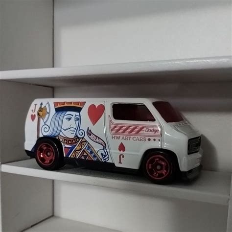 Custom Dodge Van T Hunt Hot Wheels Loose Shopee Brasil