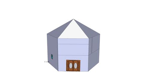 Hexagon House 3d Warehouse