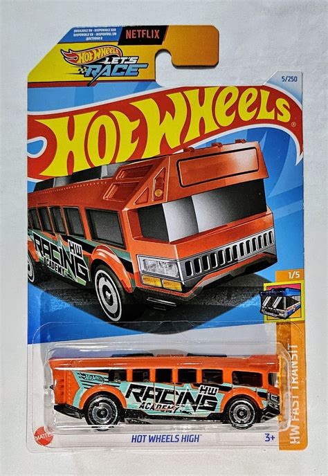 Embalagem Danificada Hot Wheels Fast Transit Hot Wheels High Universo Hot Wheels