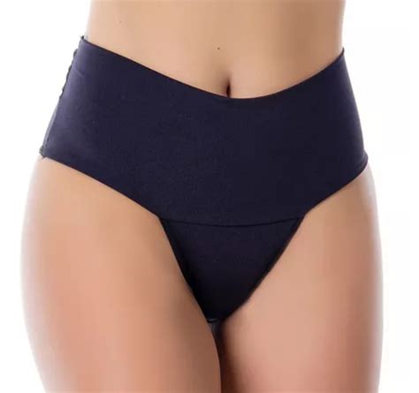 5 Calcinha Power Fitness Cintura Alta Cós Duplo Lingerie Top MercadoLivre