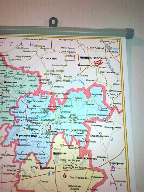 Настенная карта Самары. Купить карту Самарской области. Купить карту ...