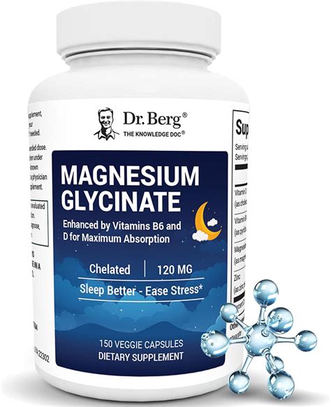 Amazon.com: Dr. Berg Magnesium Glycinate (4X Lab-Tested & Verified