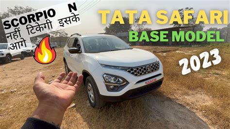 16 90 लख म गजब 7 Seater BeastTata Safari XM Second Base Model