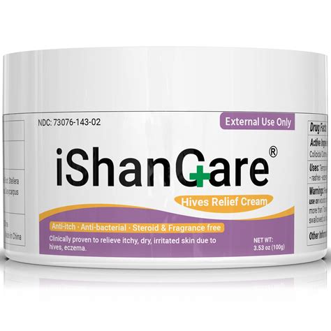 Amazon.com: ishancare Urticaria Cream, Fast Acting Relief of Hives