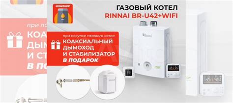 Газовый одноконтурный котел rinnai BR-UE42+Wifi купить в Коломне ...