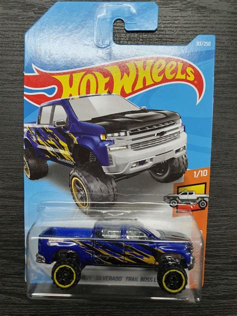 Hot Wheels Chevy Silverado Trail Boss Hobbies Toys Toys Games On Carousell