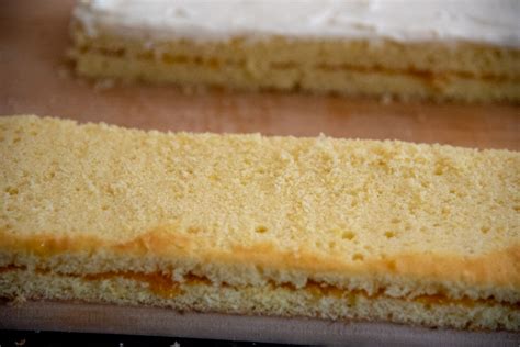 Lemon Naked Layer Cake With Apricot Jam And Lemon Buttercream Frosting