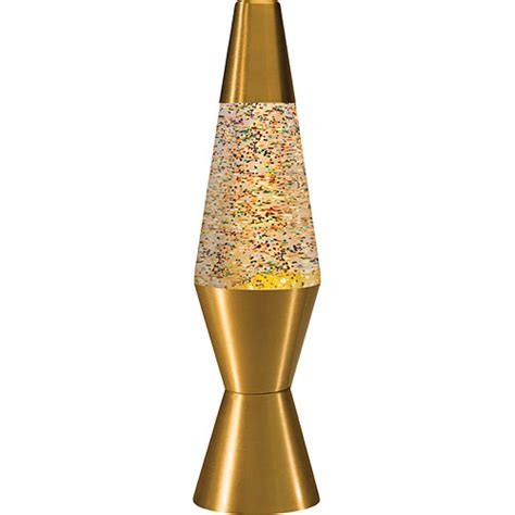 Gold Rainbow Glitter Lava Lamp The Childrens T Shop