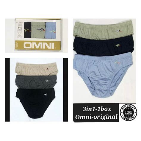 Omni In Bikini Brief For Men By So En Shopee Philippines