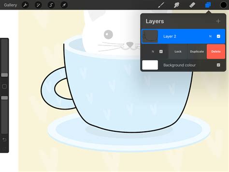 Draw A Cute Hot Cocoa Doodle In Procreate Creative Fabrica