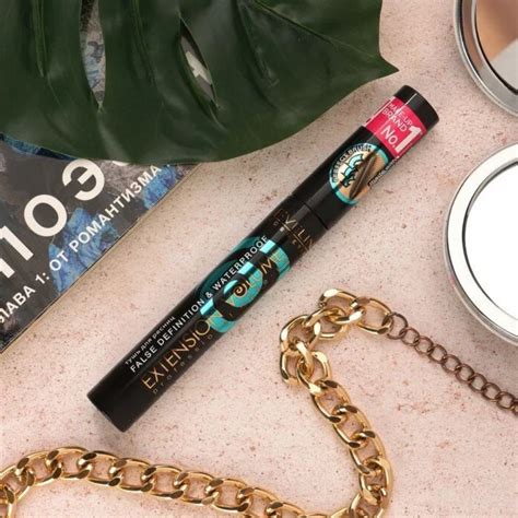 Тушь для ресниц Eveline Cosmetics Extension Volume, водостойкая ...