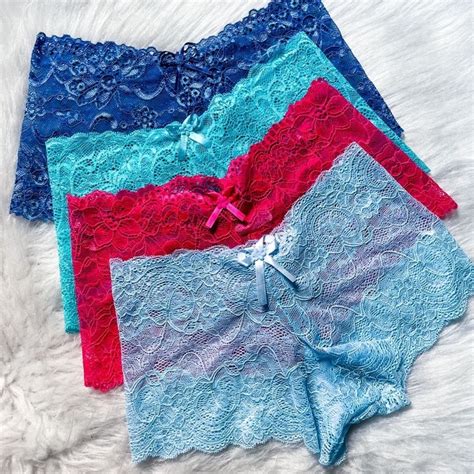 Calcinha De Renda Lingerie Calesson Shortinho Conforto Shopee Brasil