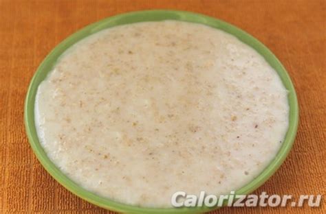 Каша из овсяных отрубей - калорийность, состав, описание - Calorizator.ru