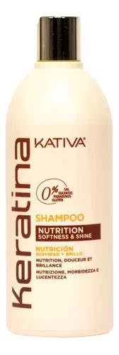 Kativa Keratina Shampoo Nutrición Y Brillo Pelo 500ml MercadoLibre