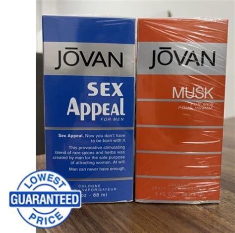 Jovan Musk Sex Appeal For Men Ml Original Lazada PH