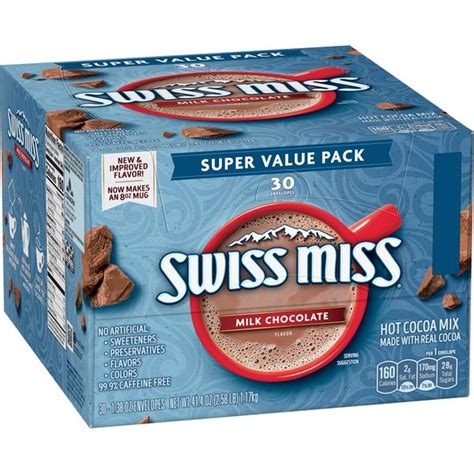 Swiss Miss Hot Cocoa Mix Milk Chocolate Envelopes Oz Instacart