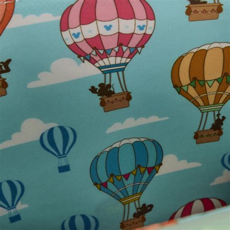 Disney Mickey Hot Air Balloon Crossbody Bag Loungefly Shopforgeek Bolsa Loungefly