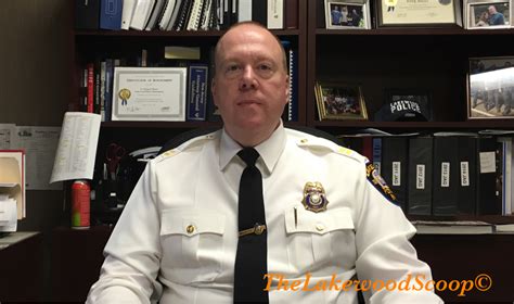 Lakewood Police Chief Greg Meyer Issues Statement On Sudden Passing Of