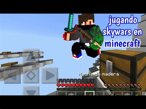 Jugando Skywars En Minecraft Youtube