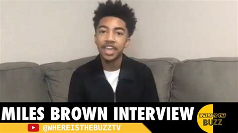 Miles Brown Talks ‘black Ish Youtube