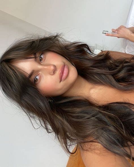 Hair Makeover Brunette Hair Colour Hair Ideas Curtain Bangs Hair Makeover Brown Hair Inspo