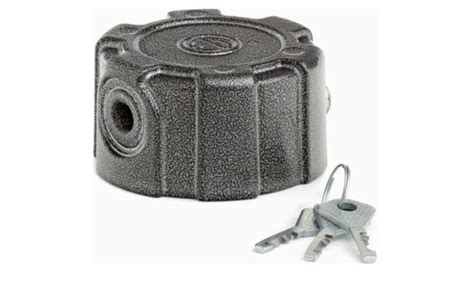 Замок навесный гаражный с потайной дужкой круглый (черепаха) 85995 ...