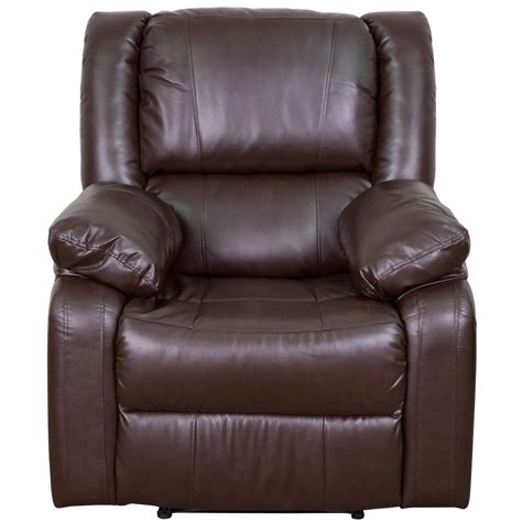 Flash Furniture BT 70597 1 BN GG Harmony Series Brown LeatherSoft