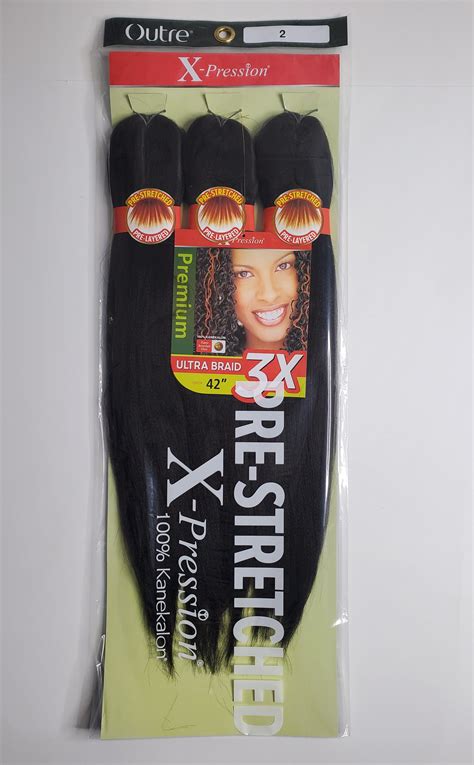 Outre X Pression 3x Pre Stretched Braid 42 Xpression Hair Expression Braiding Hair Kanekalon