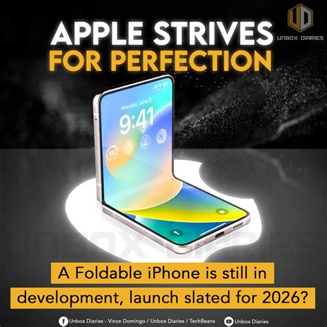 A Foldable iPhone is still in development, launch slated for 2026