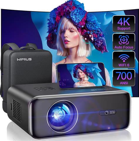 Amazon.com: GooDee Smart 4K Projector with 5G WIFI and Bluetooth