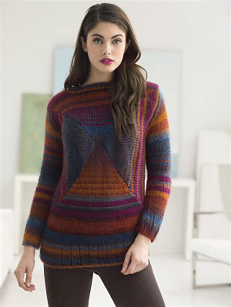 Ravelry Four Corners Pullover Pattern By Irina Poludnenko