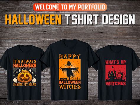 Halloween T Shirts Design Bundle By Mahadi Hasan On Dribbble