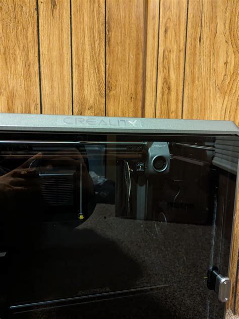 Brand new k1 max from the website, door isn't flush : r/crealityk1