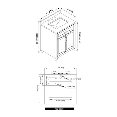 Allen Roth Lancashire 24 In Chambray Blue Undermount Single Sink