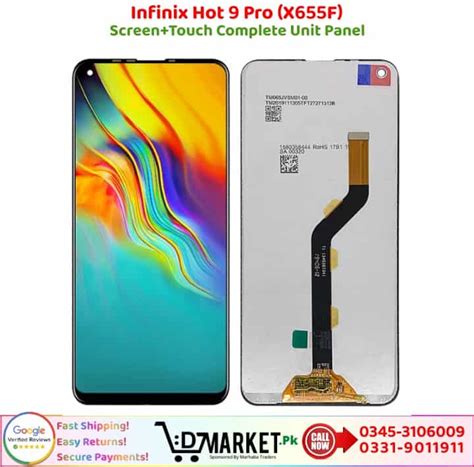 Infinix Hot Pro Lcd Panel Unit Combo Exclusive