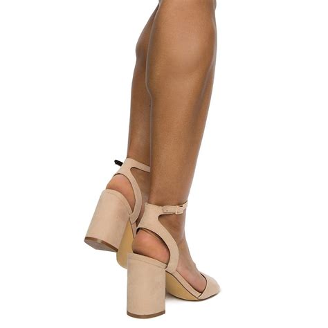 LILIANA Vava 1 Low Heel Sandal VAVA 1 NUDE Shiekh