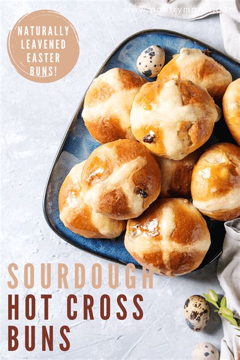 Sourdough Hot Cross Buns Recipe With A Discard Option Recipe Hot Cross Buns Recipe Hot