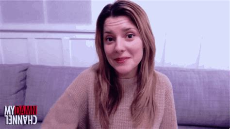 Jerk Off Grace Helbig  Find And Share On Giphy