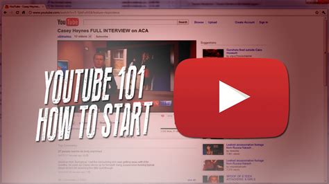 How To Start On Youtube Youtube 101 Is It For You Youtube