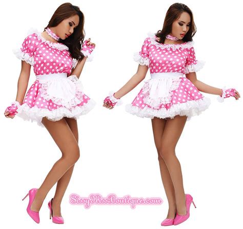 Sissy Kiss Captions — Are You Ready To Be Dressed Up In This Polka Dot