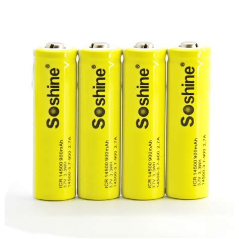 Soshine Battery V Mah Li Ion Aa Soshine