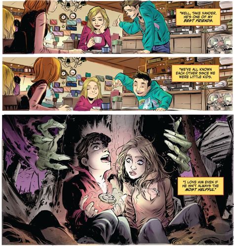 Xander Harris Now A Queer Young Man In Booms Vampire Slayer Comics