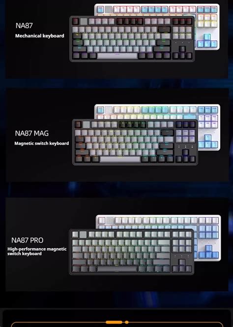 Irok NA PRO Magnetic Axis Mechanical Keyboard Full Key Hot Swappable RGB Lighting K Return