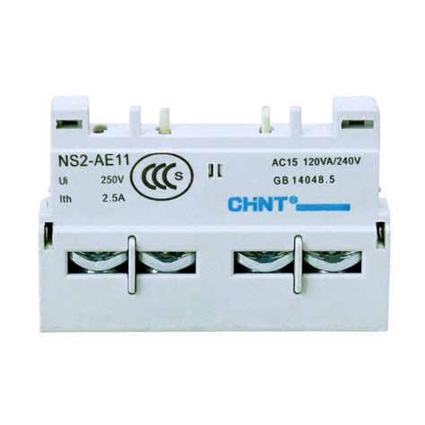 Chint motor starting auxiliary ns2-ae11 contact | Chnt Circuit Breaker ...