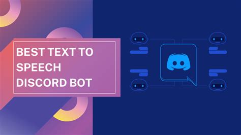 Top 5 Text To Speech Discord Bot Textospeech