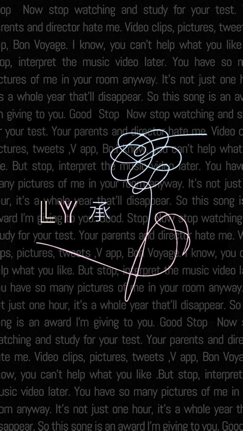 I Made A BTS Wallpaper Maybe Some Study Motivation The Lyrics We From