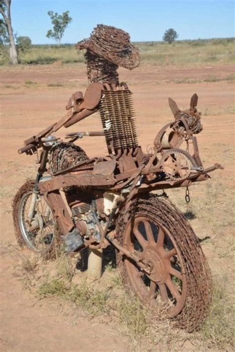 Creative Scrap Metal Art Craft Sculptures How To Make Diy