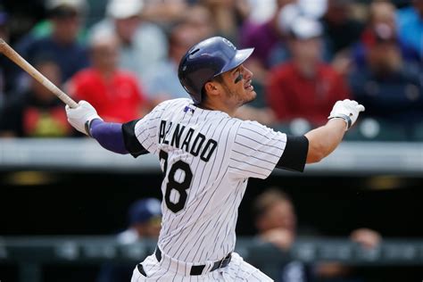 nolan arenado quickly blossoming    mlbs   basemen