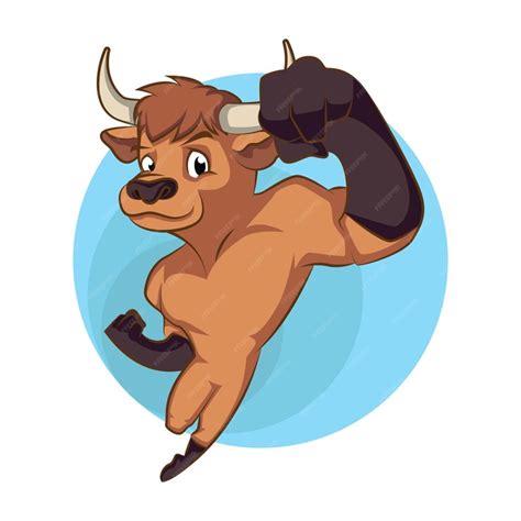 Premium Vector | Bull cartoon vector