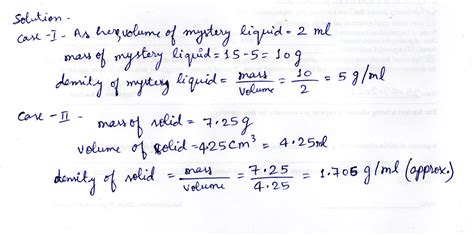 Solved An Empty Beaker Weighs 5 Og When The Beaker Is Filled With 2